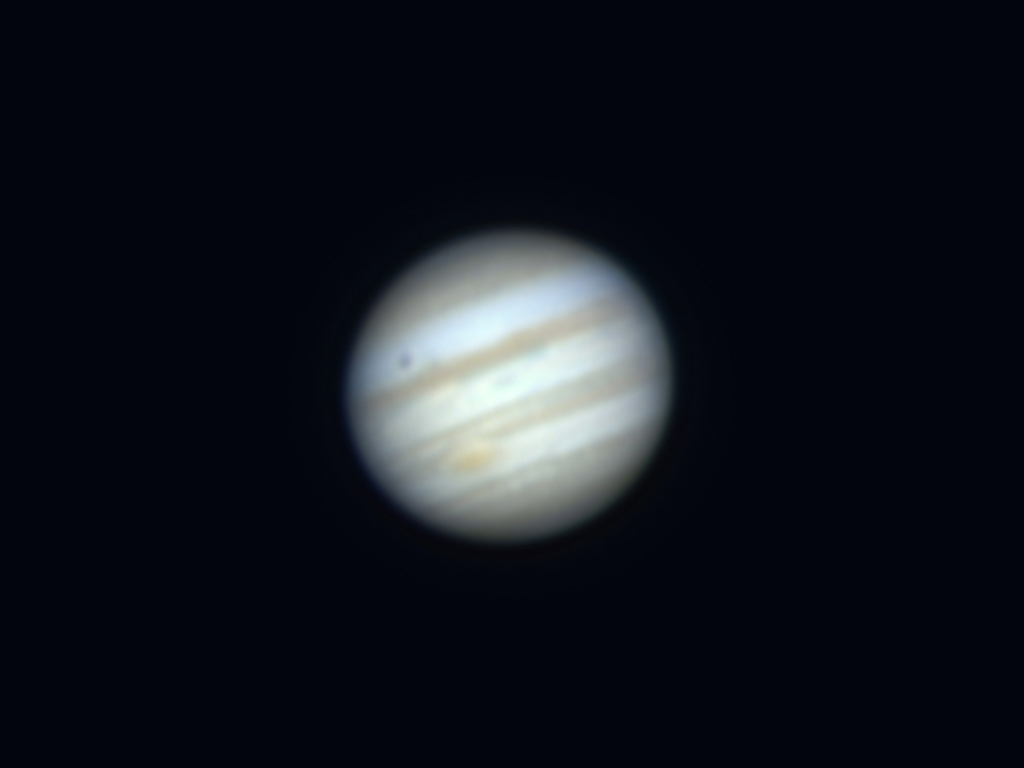 Jupiter, Ganymede (‎14. ‎März ‎2004, ‏‎23:53:04  UT; Celestron C8; Philips ToUCam 740K)