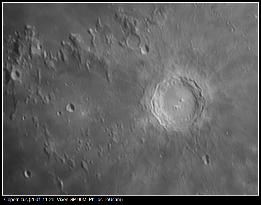 Copernicus (2001-11-26; Vixen GP 90M, Philips ToUcam)