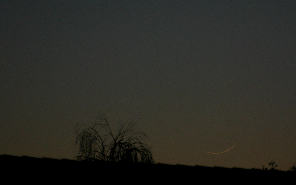 Moon, 2013:03:12 19:00:25, Canon EOS 300D, 1/20s, f/5.6, f=300mm, ISO 400