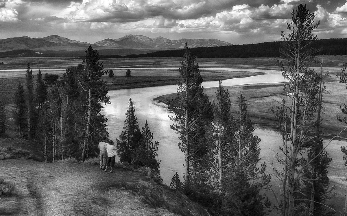 Yellowstone River: Ein Liebespaar